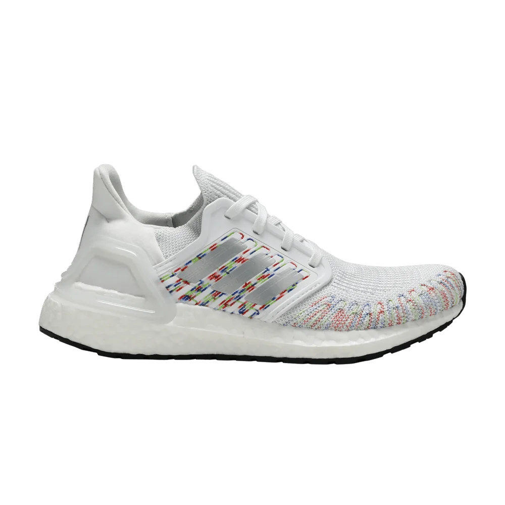 Кроссовки Adidas Wmns UltraBoost 20 'White Multicolor'