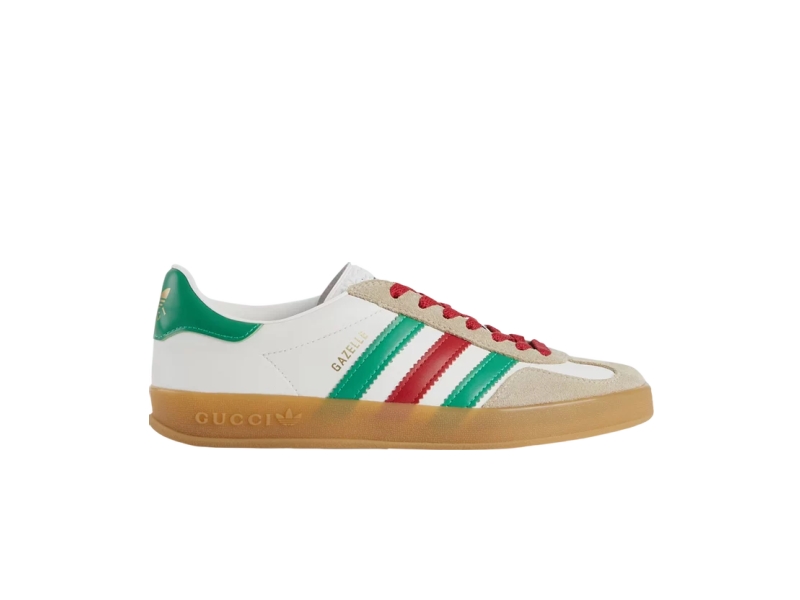 Gucci x Wmns adidas Gazelle White Green Red 726488 AAA43 9547