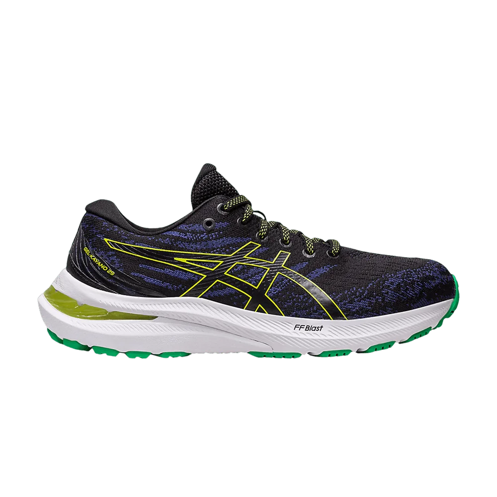 Кроссовки Asics Gel Kayano 29 GS 'Black Lime Zest'
