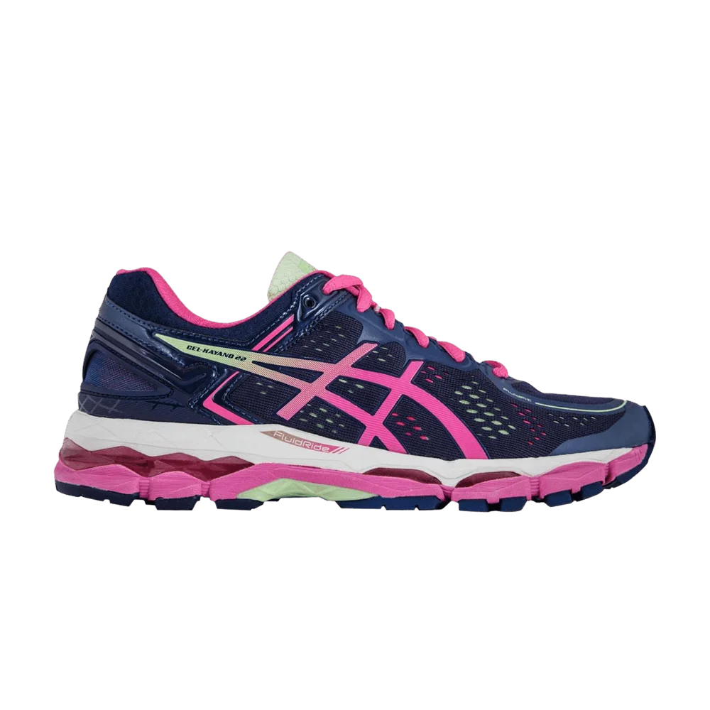 Кроссовки Asics Wmns Gel Kayano 22 'Indigo Blue Pink Glow'