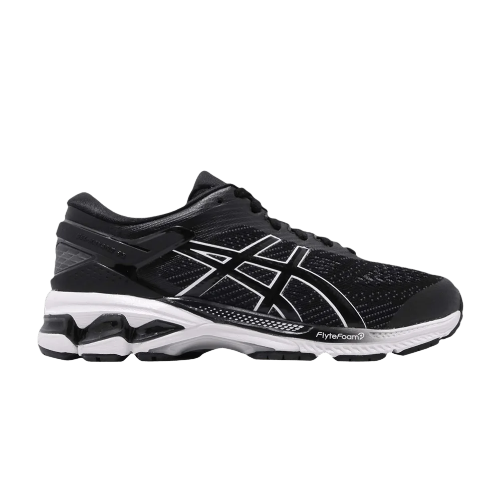 Кроссовки Asics Wmns Gel Kayano 26 Wide 'Black White'