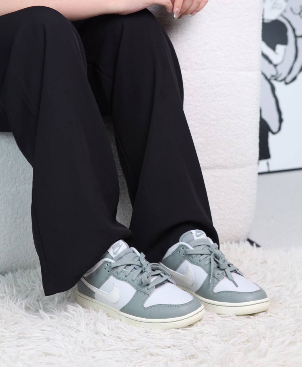 Кроссовки Nike Dunk Low Mica Green