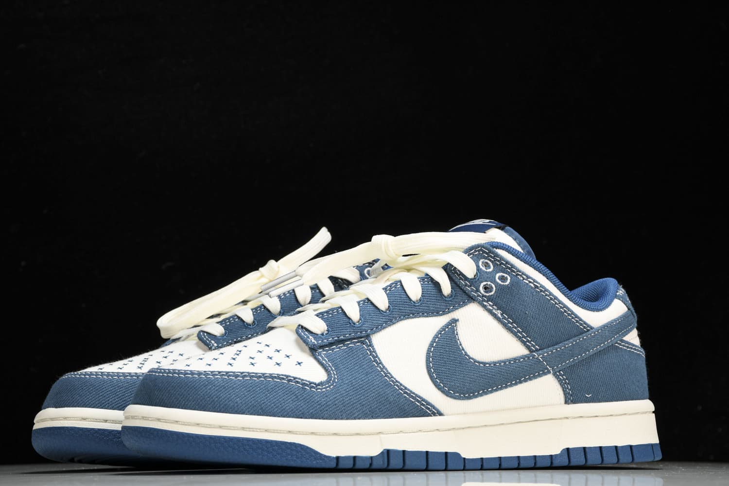 Кроссовки Nike Dunk Low SE Sashiko – Industrial Blue купить