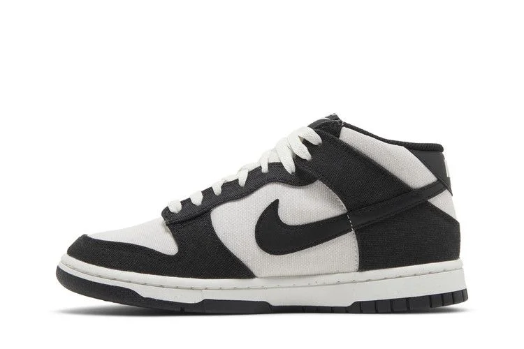 Nike Dunk Mid 'Canvas Panda'