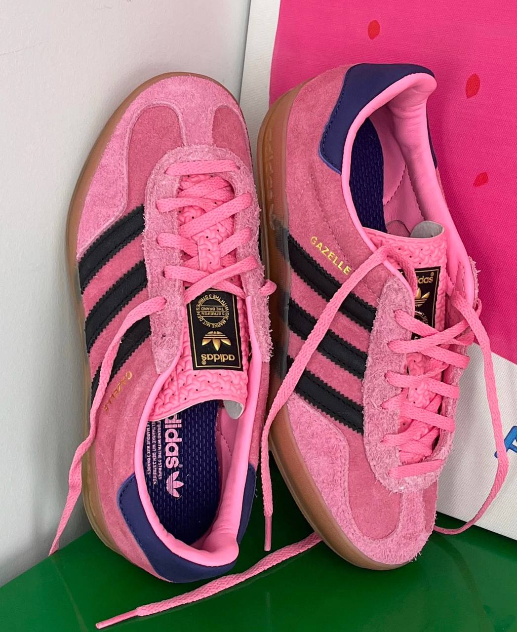 Wmns adidas Gazelle Bliss Pink Purple IE7002