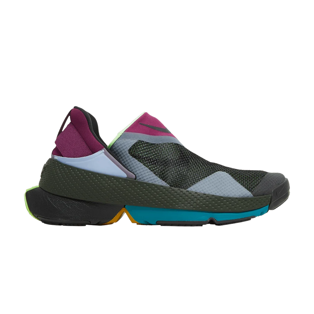Кроссовки Nike GO FlyEase 'Black Lime Glow'