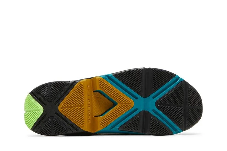 Кроссовки Nike GO FlyEase 'Black Lime Glow'