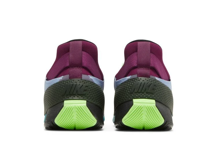 Кроссовки Nike GO FlyEase 'Black Lime Glow'