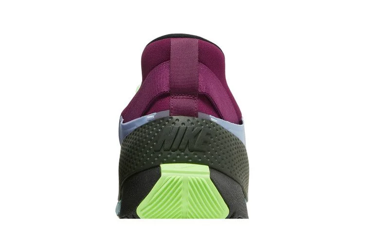 Кроссовки Nike GO FlyEase 'Black Lime Glow'