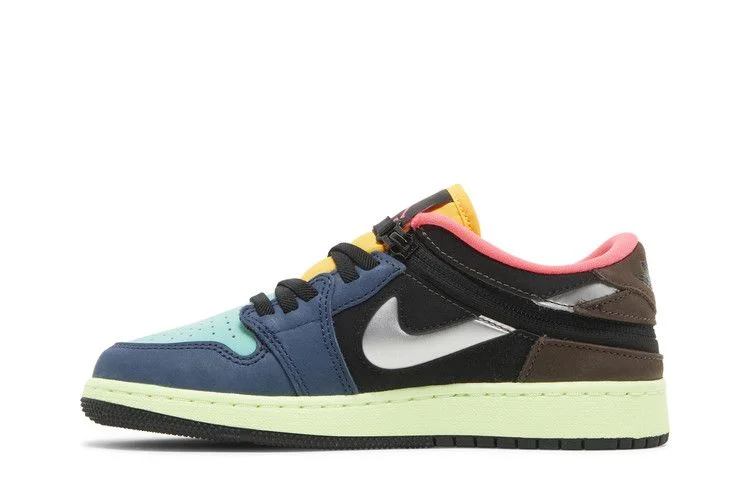 Кроссовки Air Jordan 1 Low FlyEase GS 'Tokyo Bio Hack'