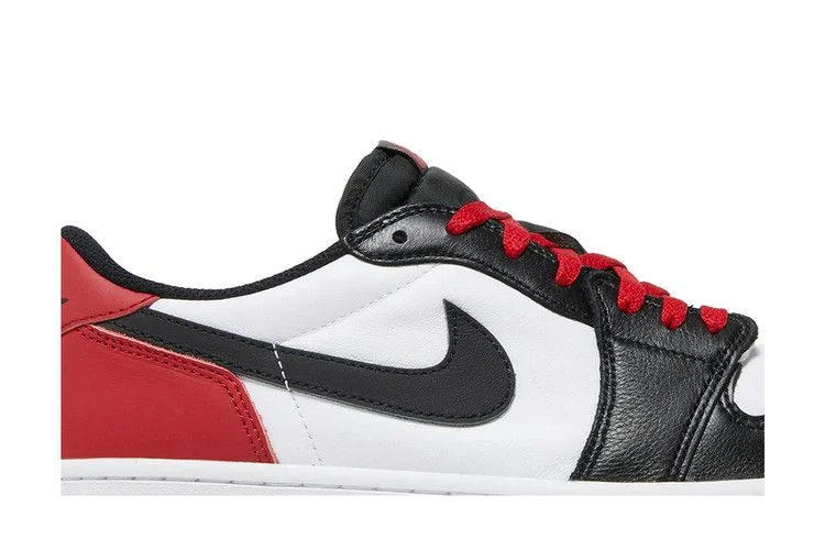 Кроссовки Air Jordan 1 Retro Low OG 'Black Toe'