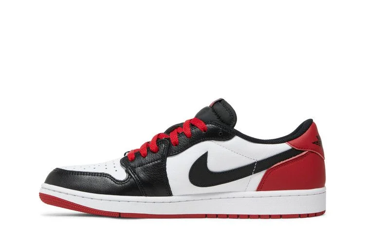Кроссовки Air Jordan 1 Retro Low OG 'Black Toe'