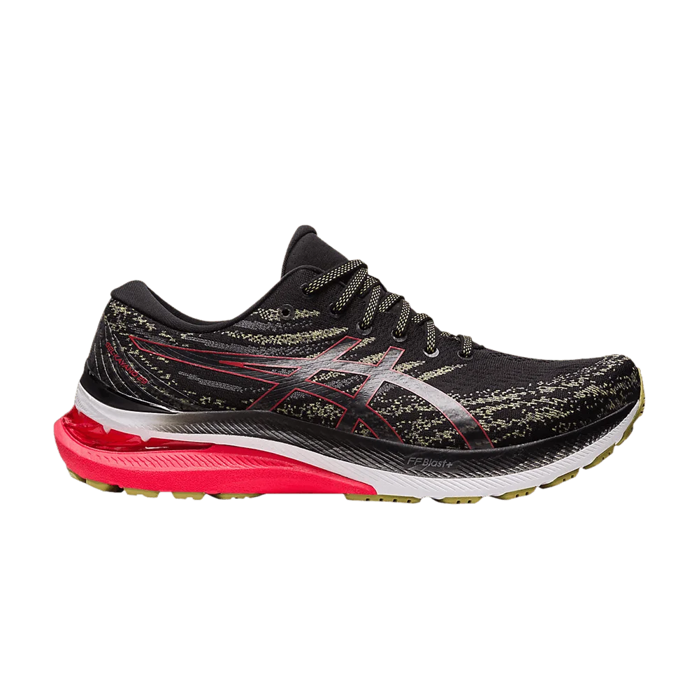 Кроссовки Asics Gel Kayano 29 2E Wide 'Black Electric Red'