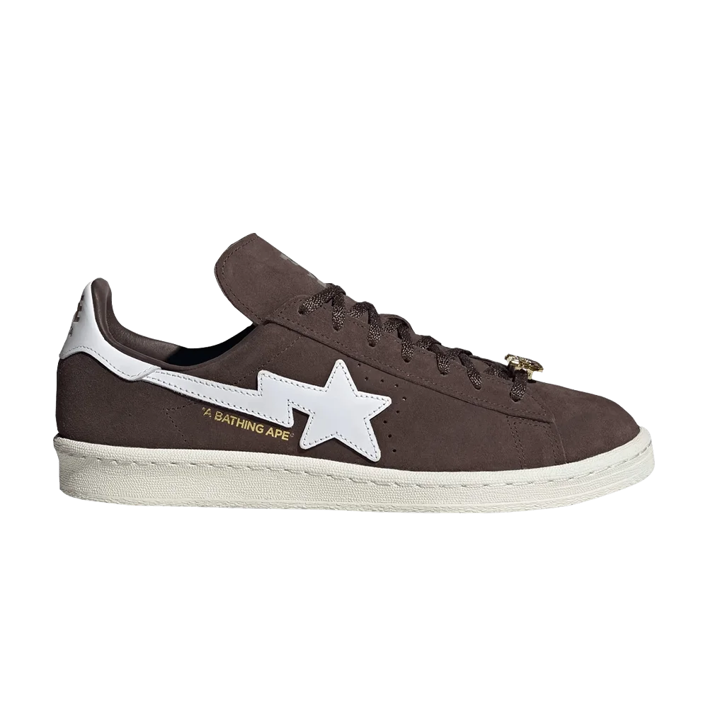 Кроссовки BAPE x adidas Campus 80s '30th Anniversary - Brown'