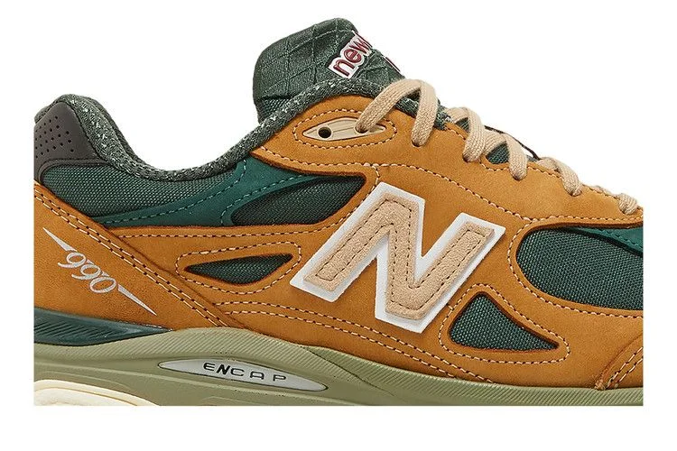 Кроссовки Teddy Santis x New Balance 990v3 Made in USA 'Tan Green'