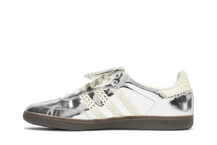 Кроссовки Wales Bonner x adidas Samba 'Silver Metallic'