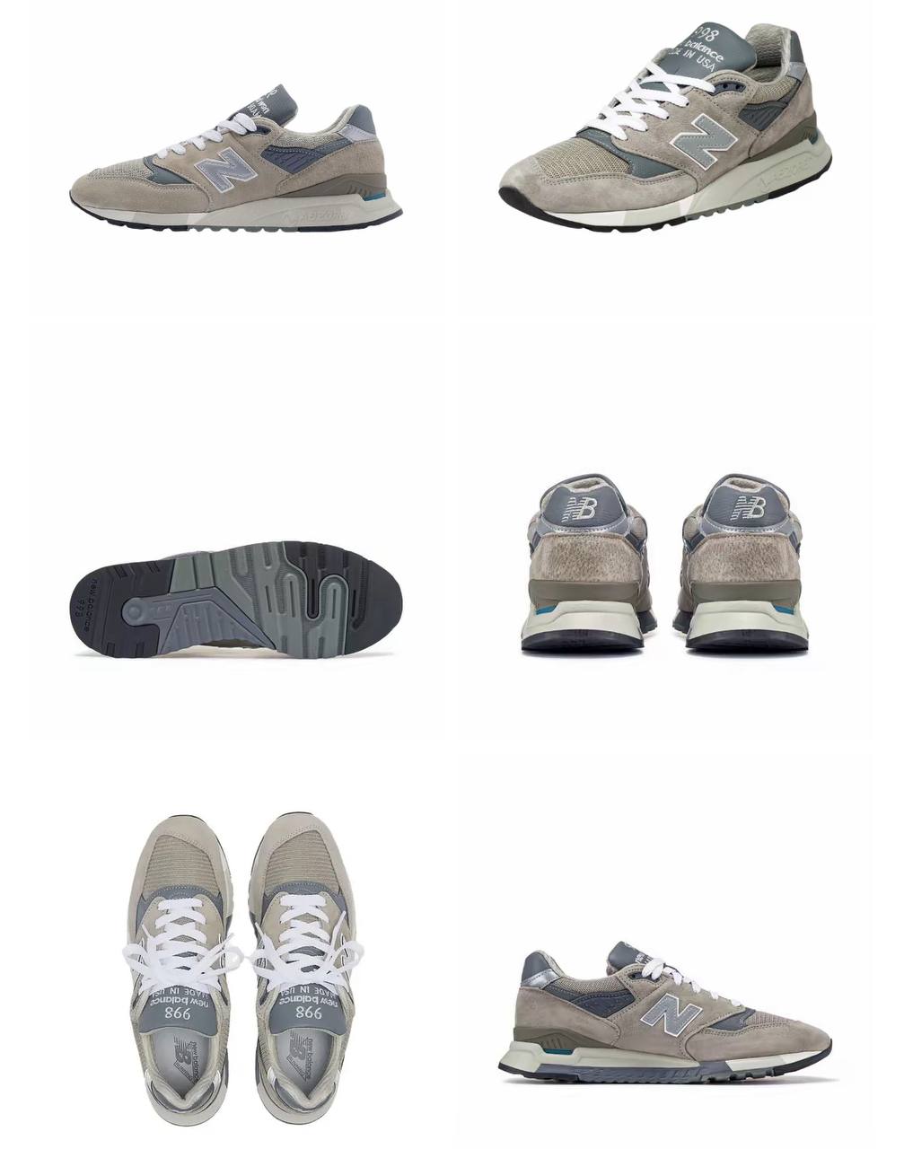 New Balance 998 Made in USA Grey Day 2023 Grey Silver U998GR