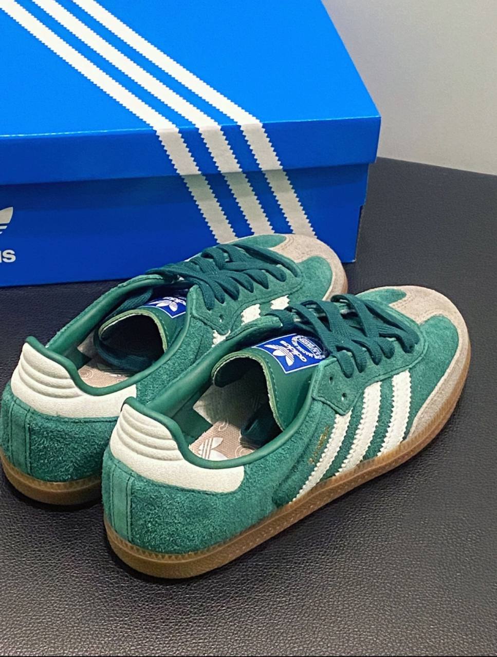 Кроссовки adidas Samba OG Collegiate Green Gum купить оригинал - цена в ...