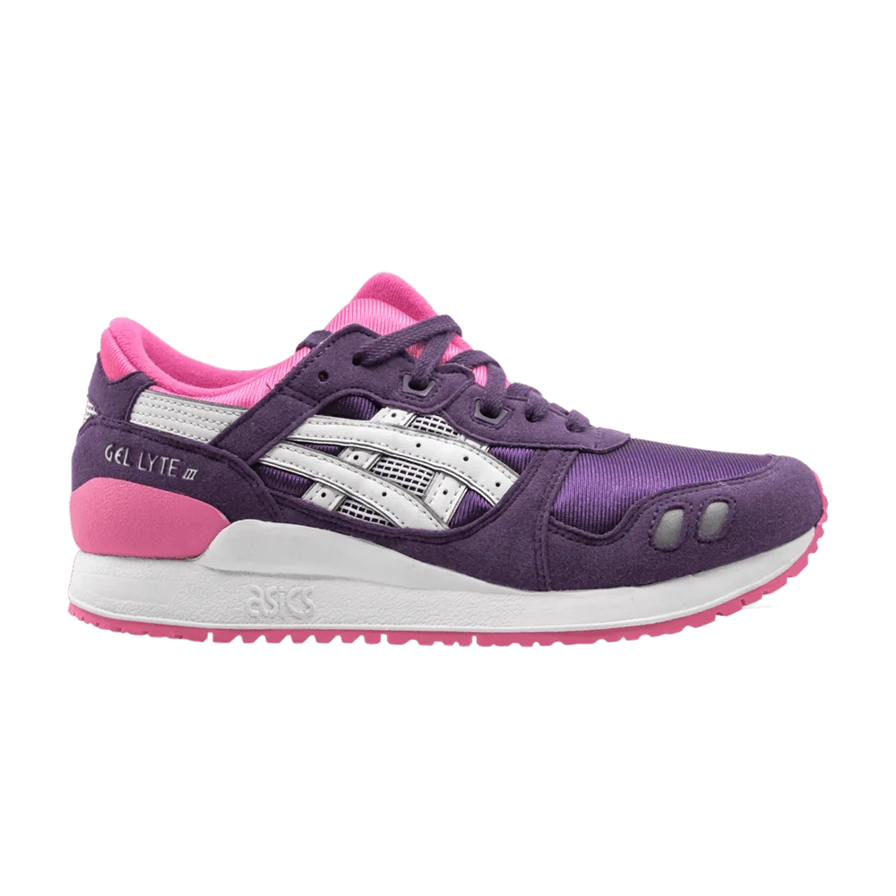 Кроссовки ASICS Gel Lyte 3 GS 'Purple White'