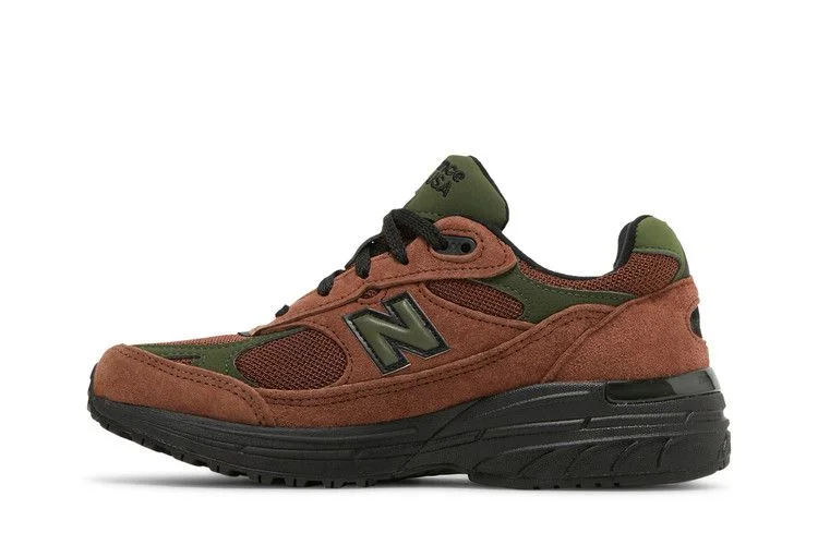 Кроссовки Aimé Leon Dore x New Balance Wmns 993 Made In USA 'Beef & Broccoli'