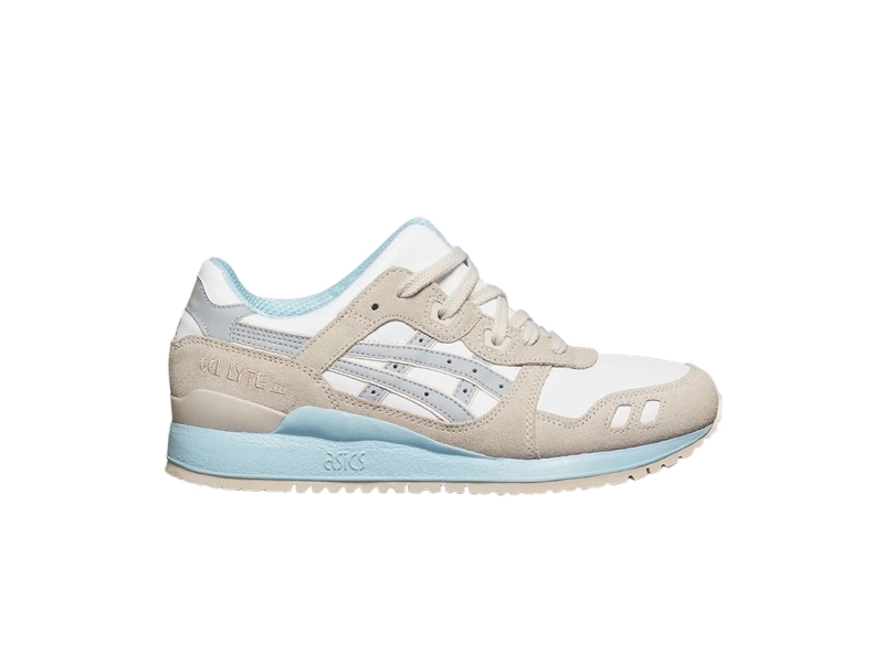 Wmns Asics Gel Lyte 3 White Light Grey H6U9L 0113