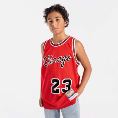 1984-85-Chicago-Bulls-Michael-Jordan-23-Youth-Authentic-Rookie-Red-Jersey-1