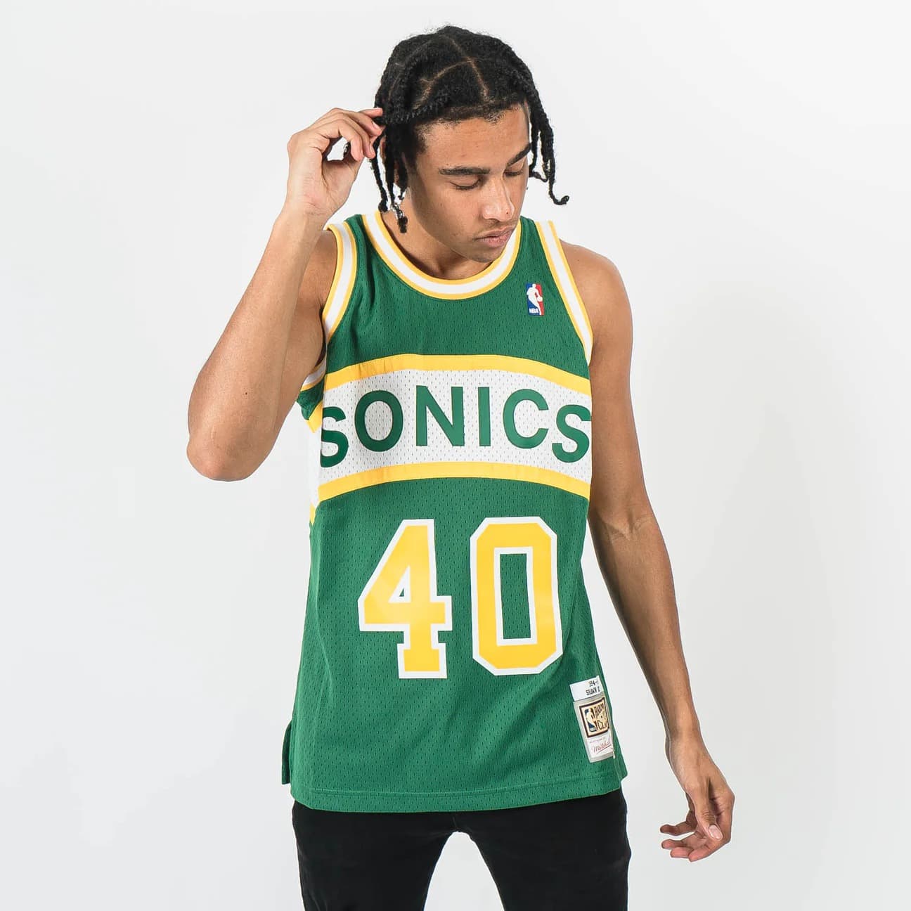 1994-95-seattle-supersonics-shawn-kemp-40-swingman-hardwood-classics-green-jersey