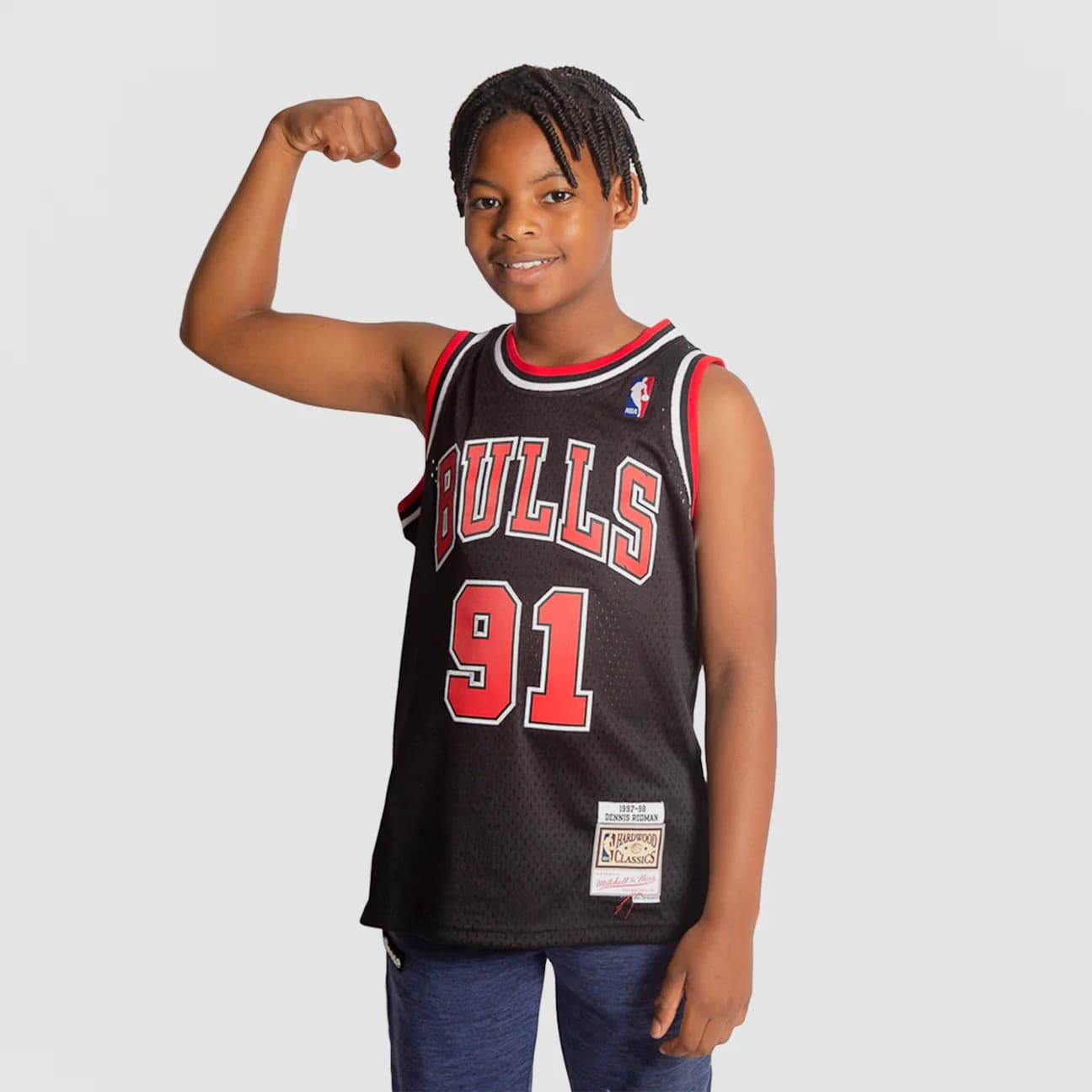 1997-1998-chicago-bulls-dennis-rodman-91-youth-swingman-hardwood-classic-black-jersey