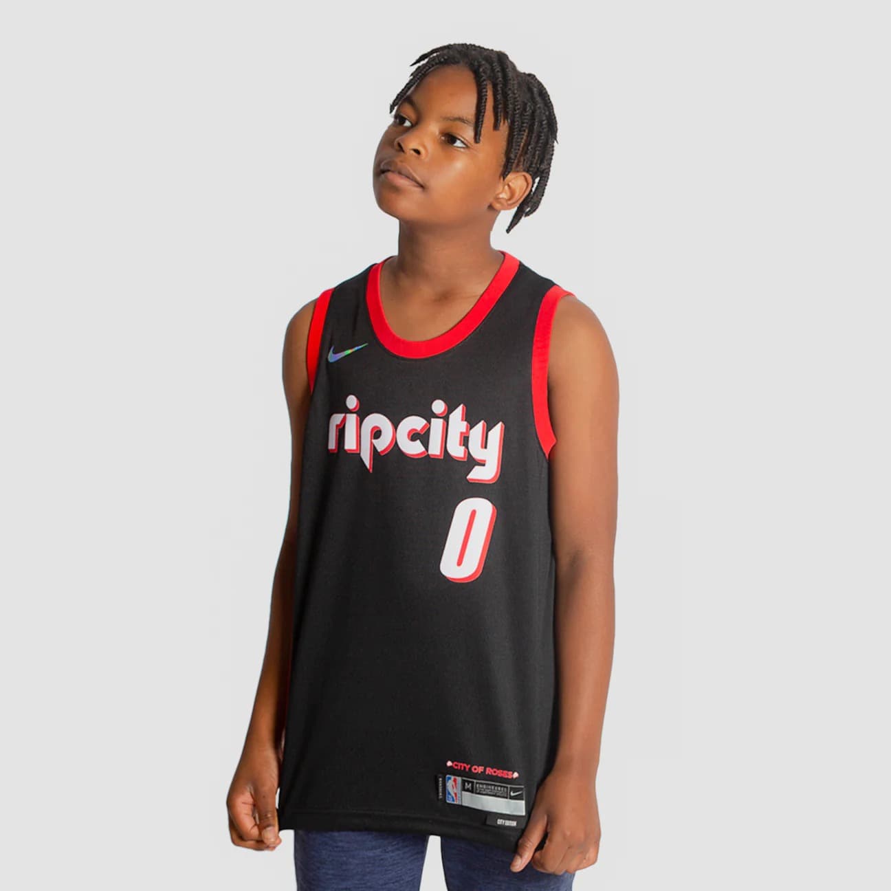 2021-22-portland-trail-blazers-damian-lillard-0-youth-swingman-mixtape-city-edition-black-jersey