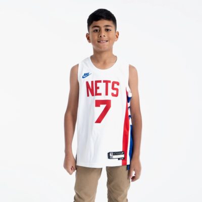 2022-2023-Brooklyn-Nets-Kevin-Durant-7-Youth-NBA-Swingman-Classic-Edition-White-Jersey-1