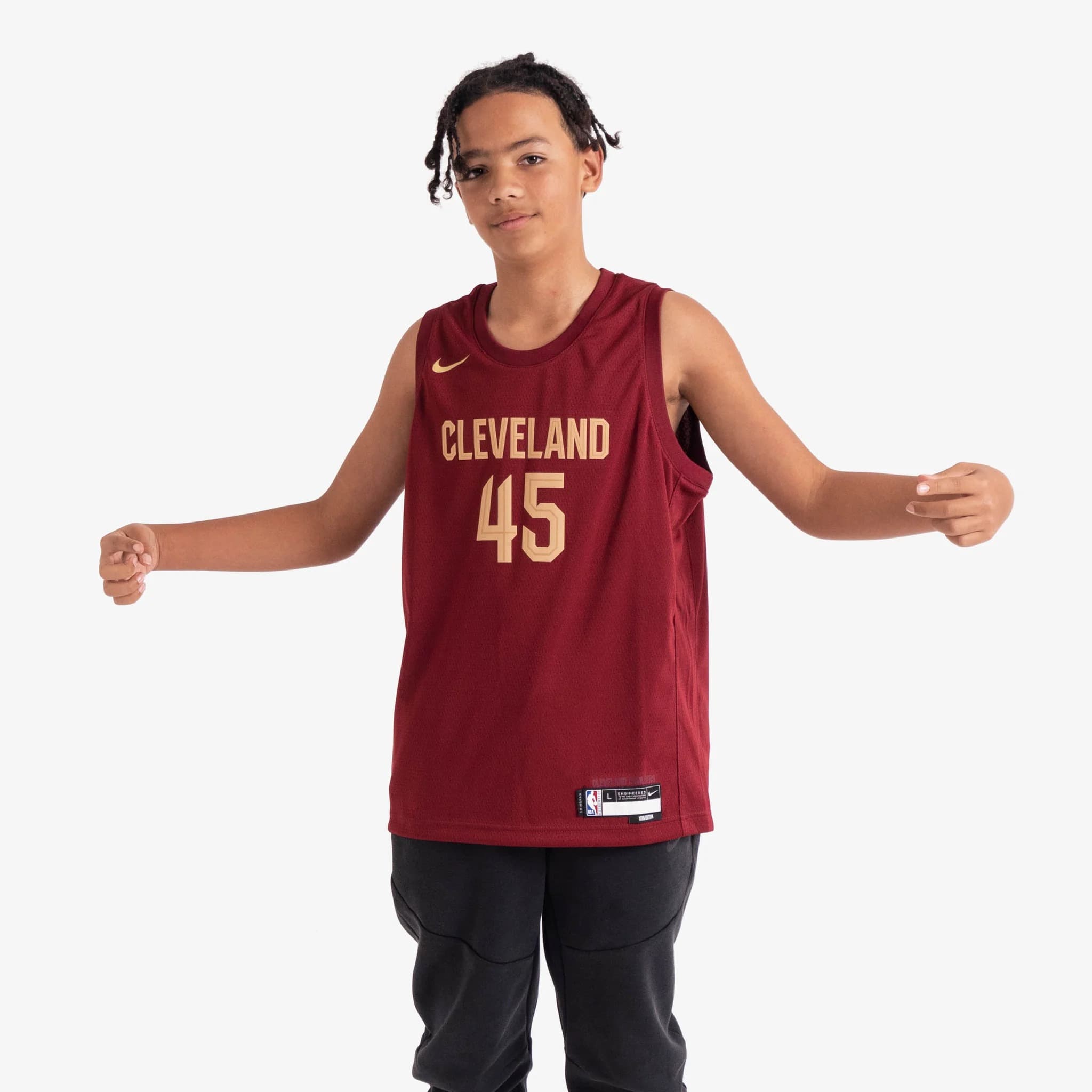 2022-2023-cleveland-cavaliers-donovan-mitchell-45-youth-nba-swingman-icon-edition-red-jersey