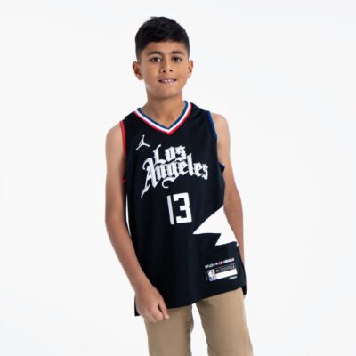 2022-23-Los-Angeles-Clippers-Paul-George-13-Youth-Swingman-Statement-Edition-Black-Jersey-1
