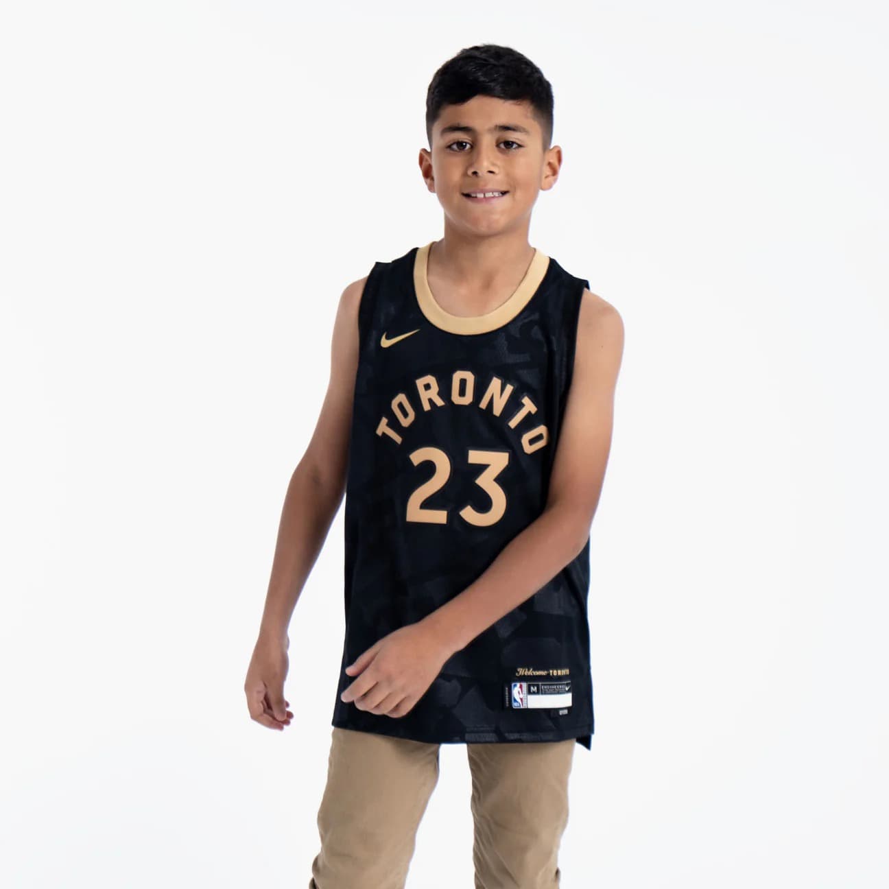 2022-23-toronto-raptors-fred-vanvleet-23-youth-swingman-city-edition-black-jersey