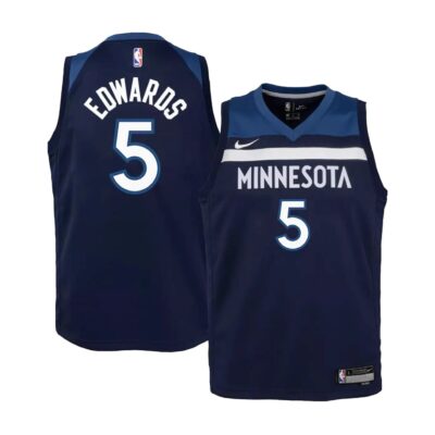 2023-24-Minnesota-Timberwolves-Anthony-Edwards-5-Youth-Swingman-Icon-Edition-Navy-Jersey-1