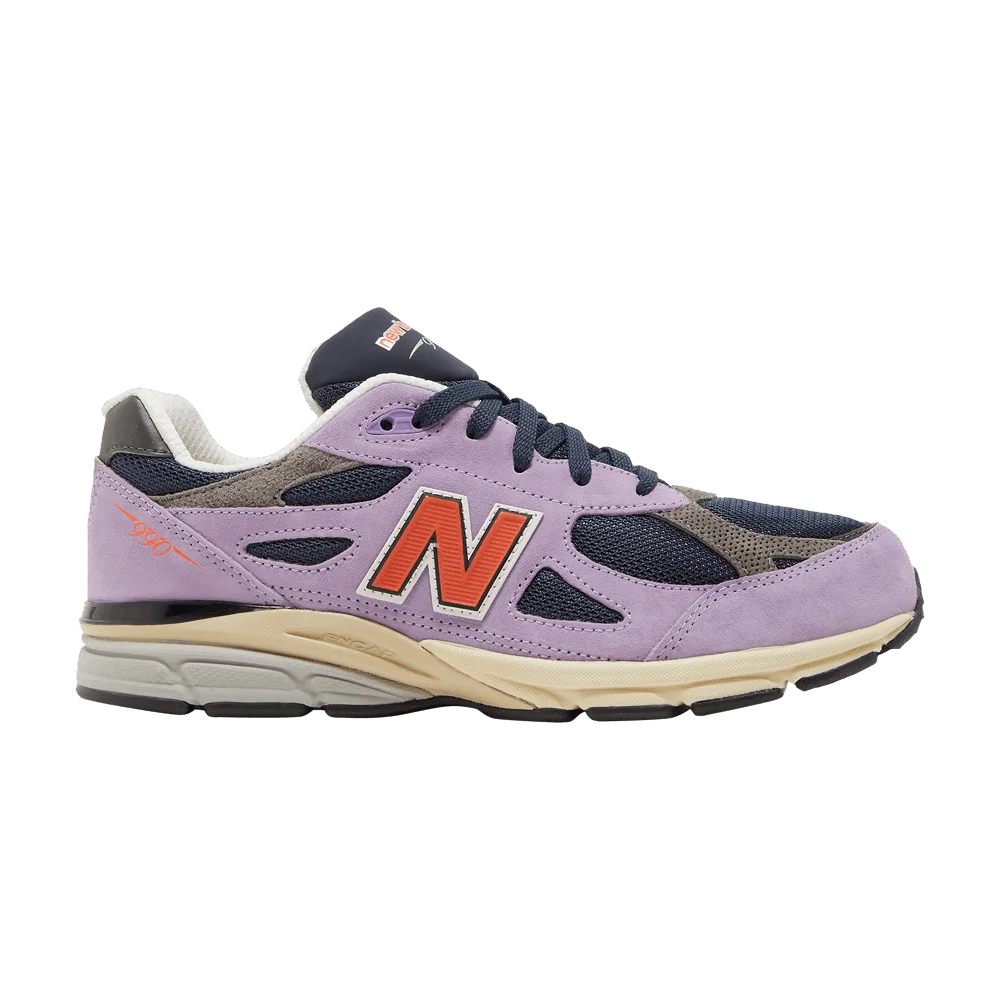 Кроссовки New Balance Teddy Santis x 990v3 Big Kid 'Raw Amethyst'
