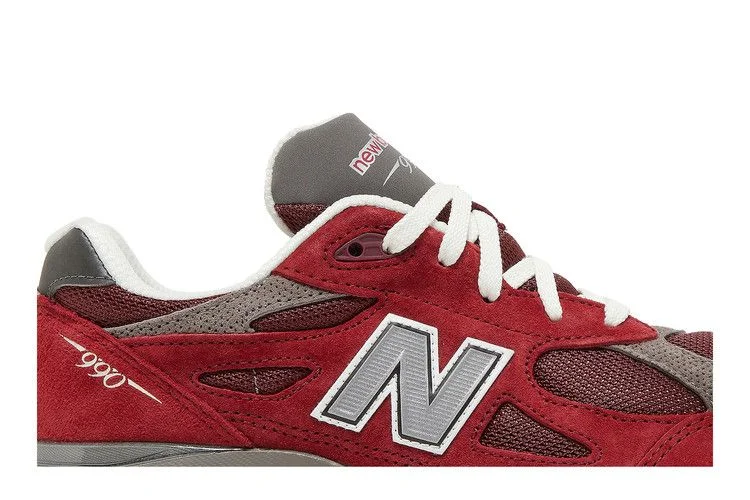 Кроссовки Teddy Santis x New Balance 990v3 Big Kid 'Scarlet Marblehead'