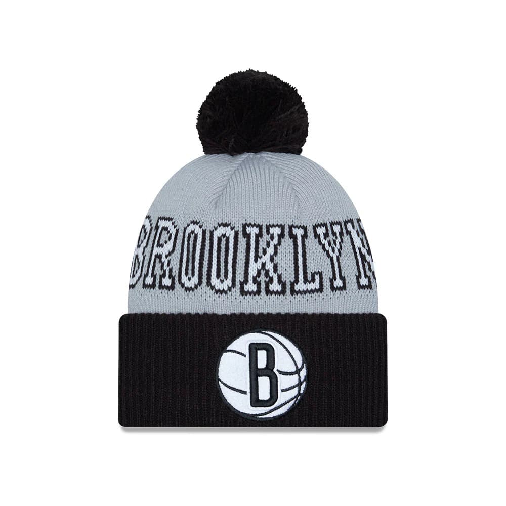 new-era-brooklyn-nets-2024-tip-off-pom-knit-nba-beanie