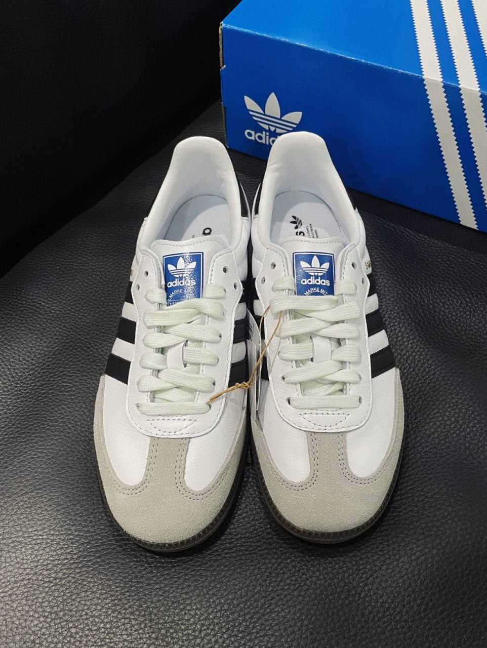 Кроссовки adidas Samba ADV White Black Gum купить оригинал - цена в ...