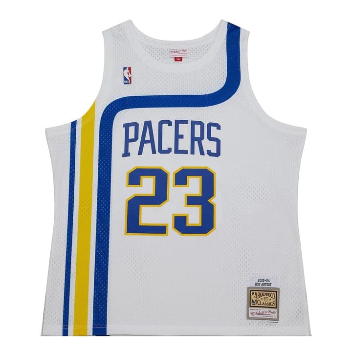 2003-04-indiana-pacers-ron-artest-23-swingman-hardwood-classics-white-jersey