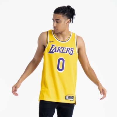 2022-23-Los-Angeles-Lakers-Russell-Westbrook-0-Swingman-Icon-Edition-Yellow-Jersey-1