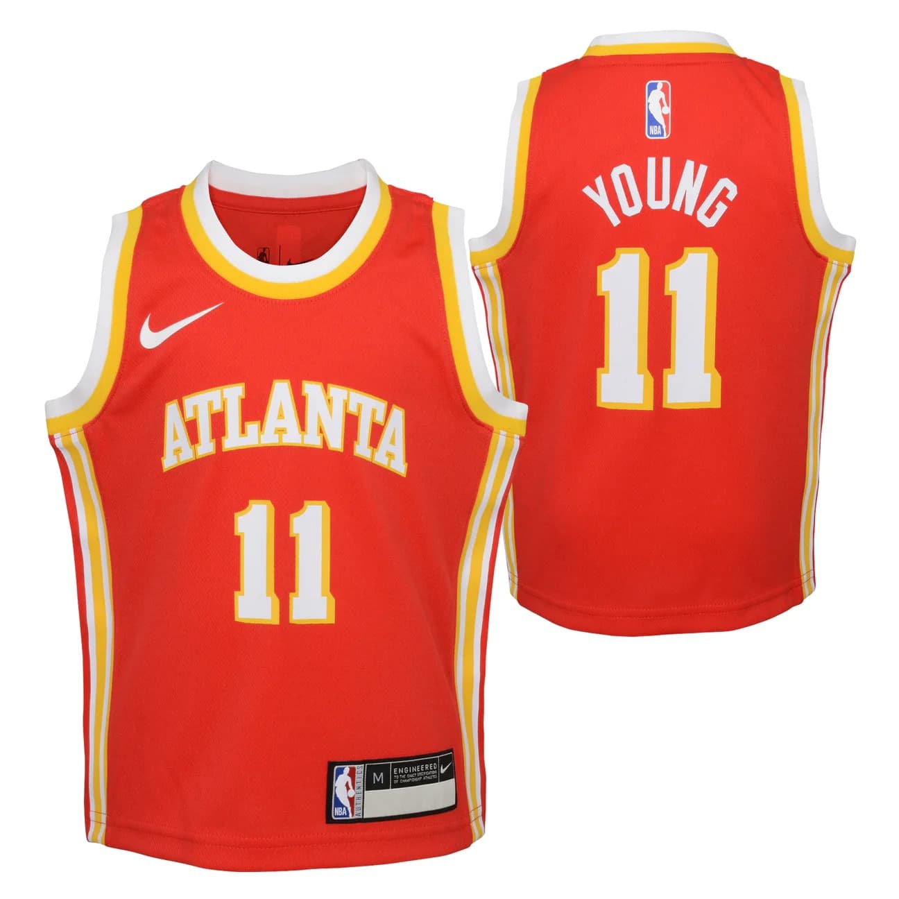 2023-24-atlanta-hawks-trae-young-11-boys-swingman-icon-edition-red-jersey