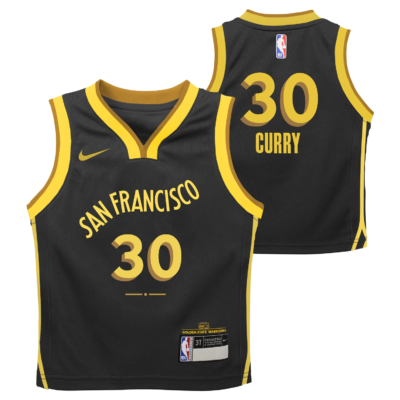 2023-24-Golden-State-Warriors-Stephen-Curry-30-Toddler-City-Edition-Black-Jersey-1