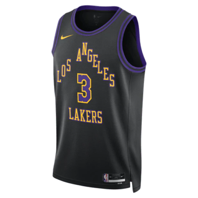 2023-24-Los-Angeles-Lakers-Anthony-Davis-3-Swingman-City-Edition-Black-Jersey-1