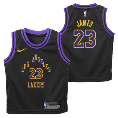 2023-24-Los-Angeles-Lakers-LeBron-James-23-Toddler-City-Edition-Black-Jersey-1