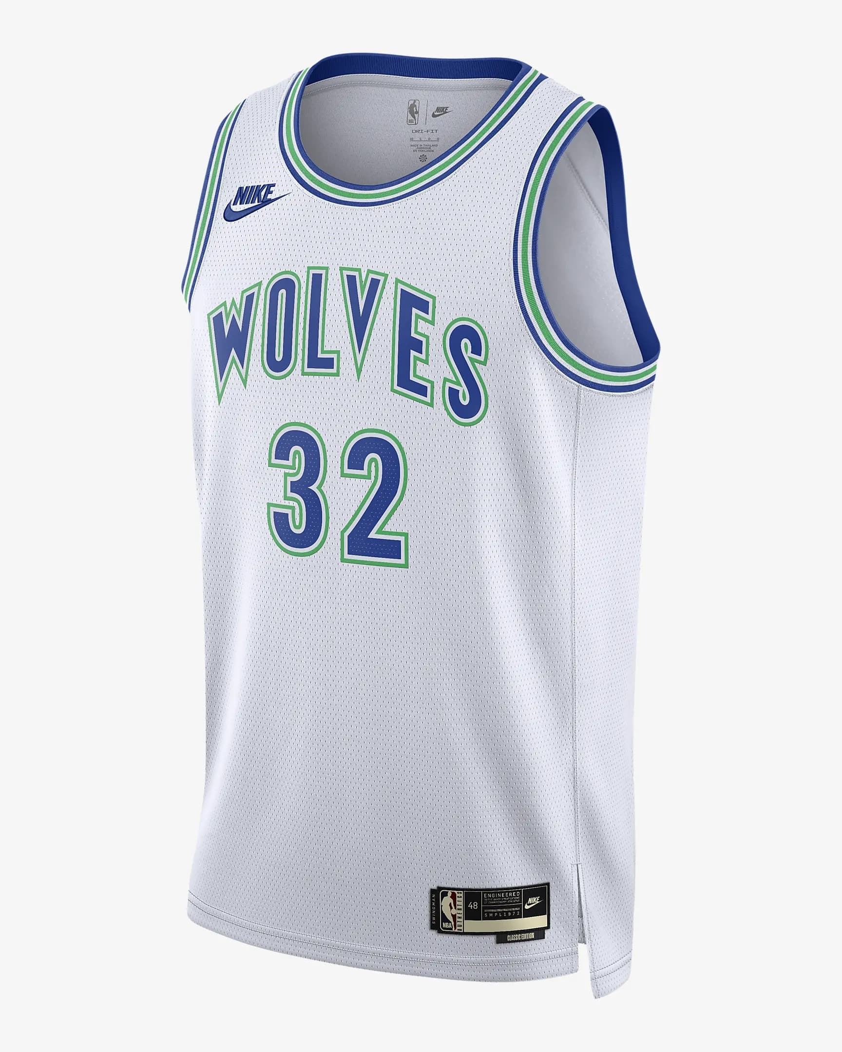 2023-24-minnesota-timberwolves-karl-anthony-towns-32-swingman-hardwood-classics-white-jersey