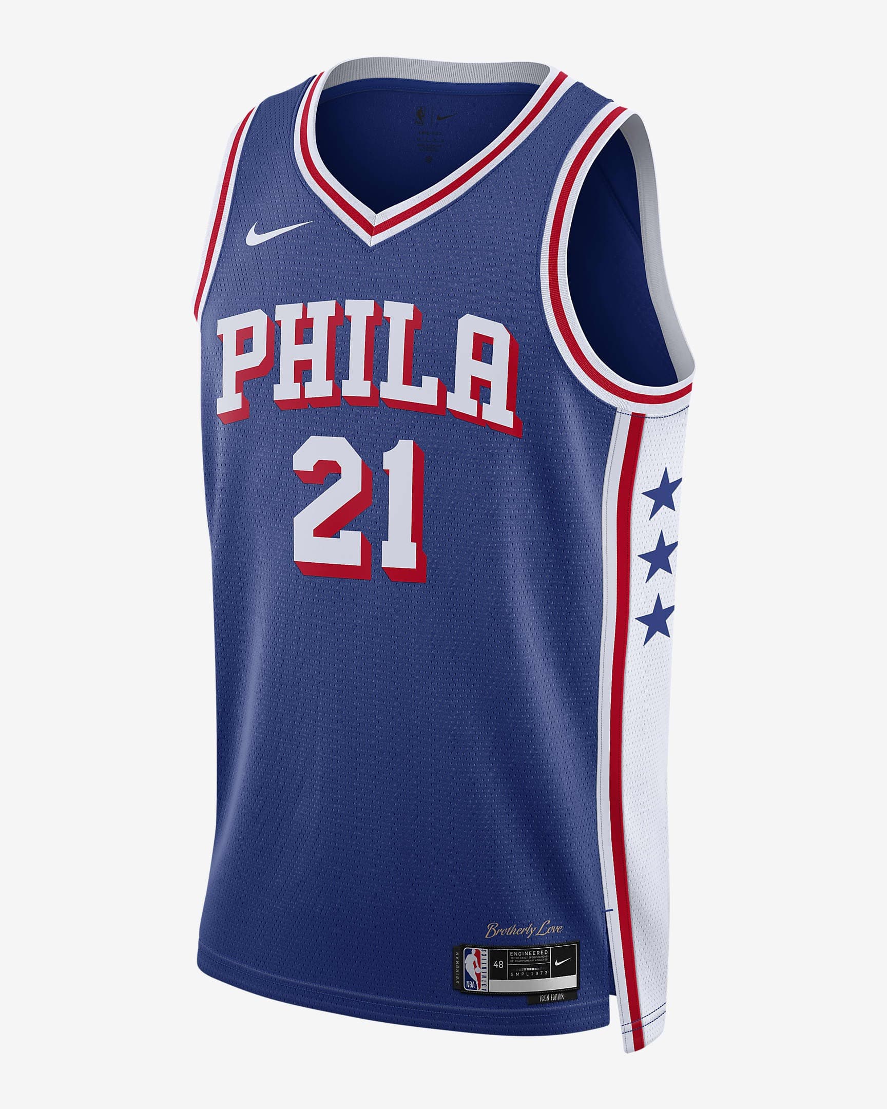 2023-24-philadelphia-76ers-joel-embiid-21-swingman-icon-edition-blue-jersey