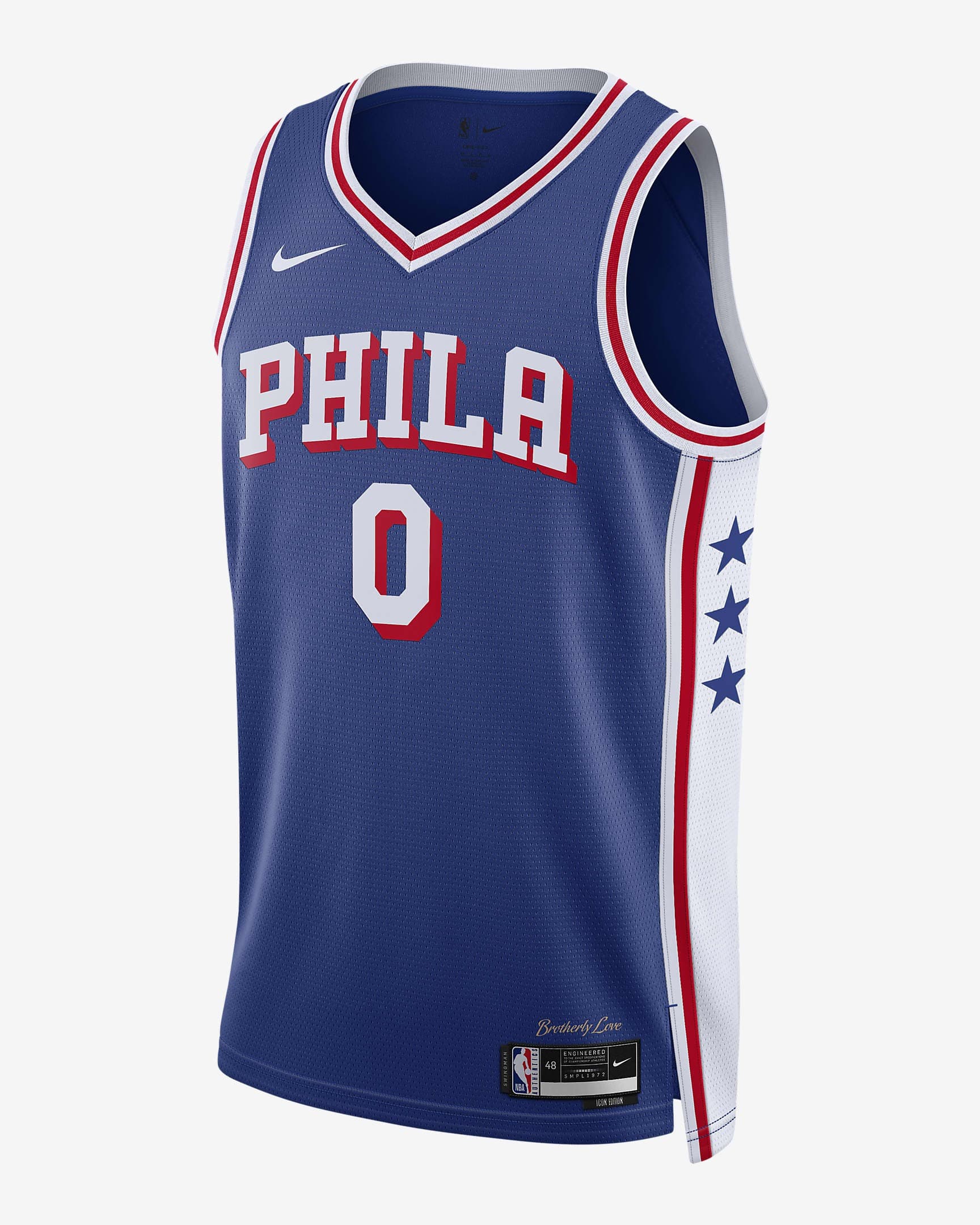 2023-24-philadelphia-76ers-tyrese-maxey-0-swingman-icon-edition-blue-jersey