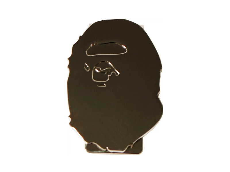 bape-ape-head-money-clip-silver