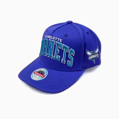 Mitchell-Ness-Charlotte-Hornets-Raised-Arch-NBA-Snapback-Hat-1