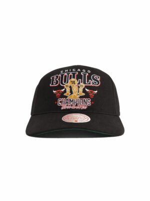Mitchell-Ness-Chicago-Bulls-Champs-Trophy-Deadstock-NBA-Snapback-Hat-1